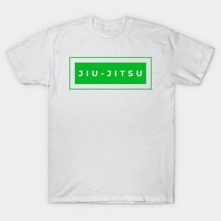 BJJ Jiu Jitsu Minimal Green T-Shirt